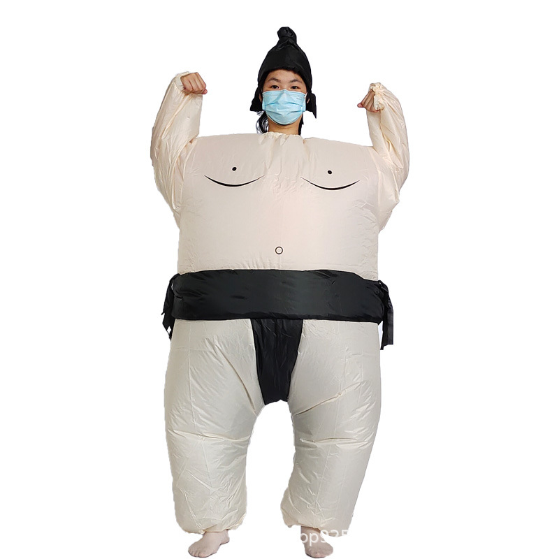 뚱뚱한 남자 스모 레슬링 풍선 의상 게임 대회 할로윈  - Costumes 리뷰 및 가격