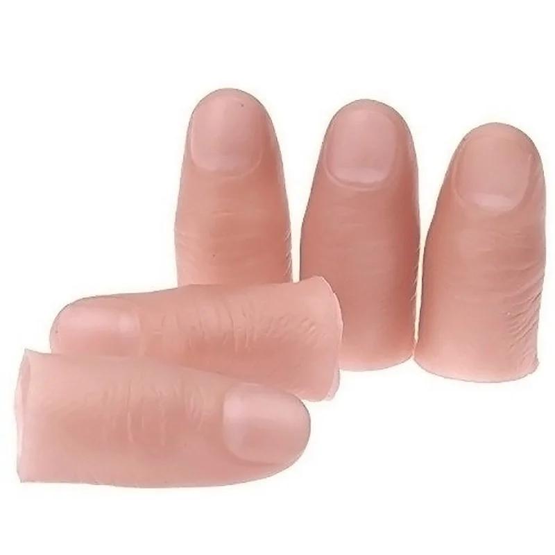 5개/세트 가짜 소프트 엄지 손가락 클로즈업 무대 마술 - Thumb Tip Magic Trick Set 리뷰 및 가격