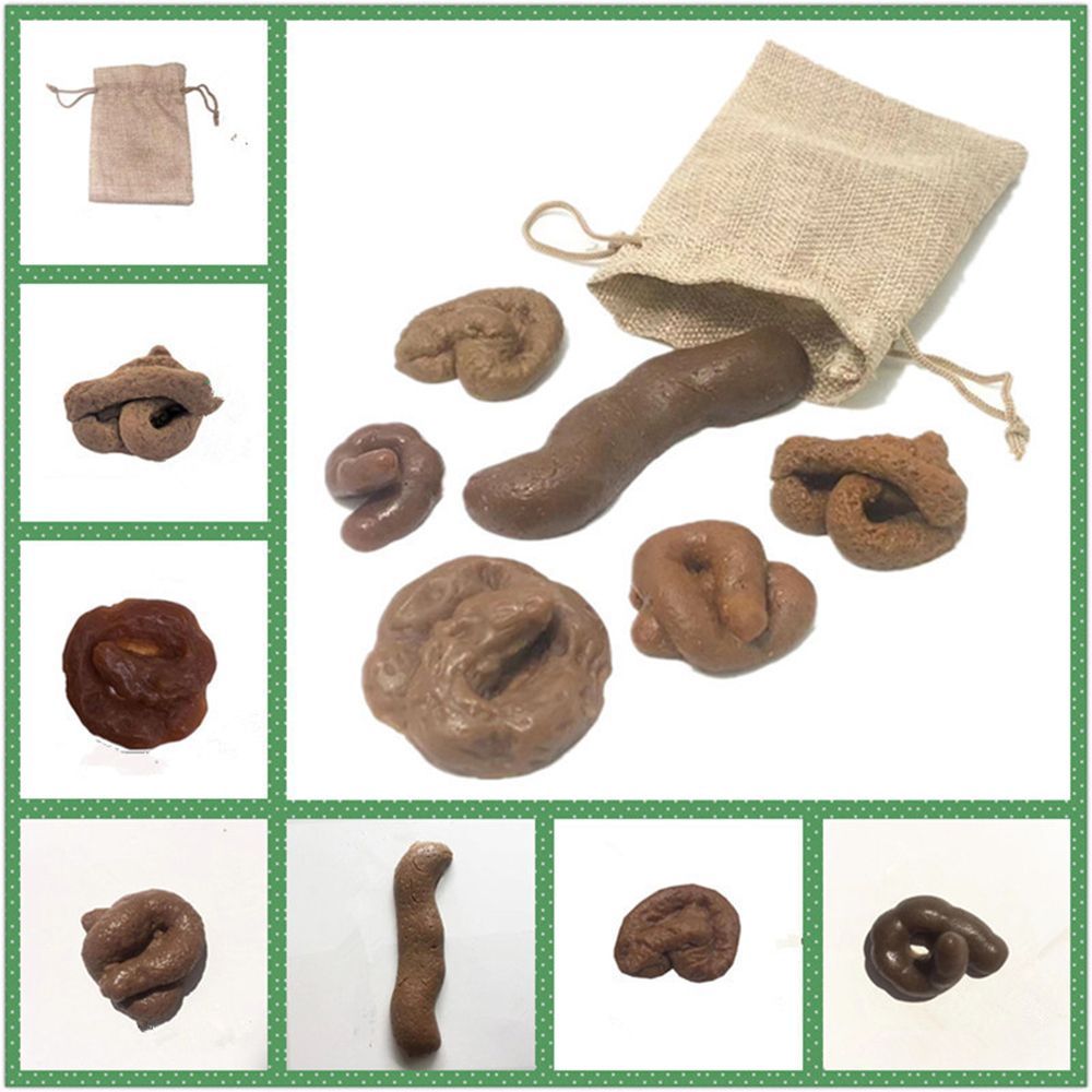 6개입 장난용 장치 스퀴시 안티 스트레스 가짜 똥 장난 - Fake Poop Gag Gift 리뷰 및 가격