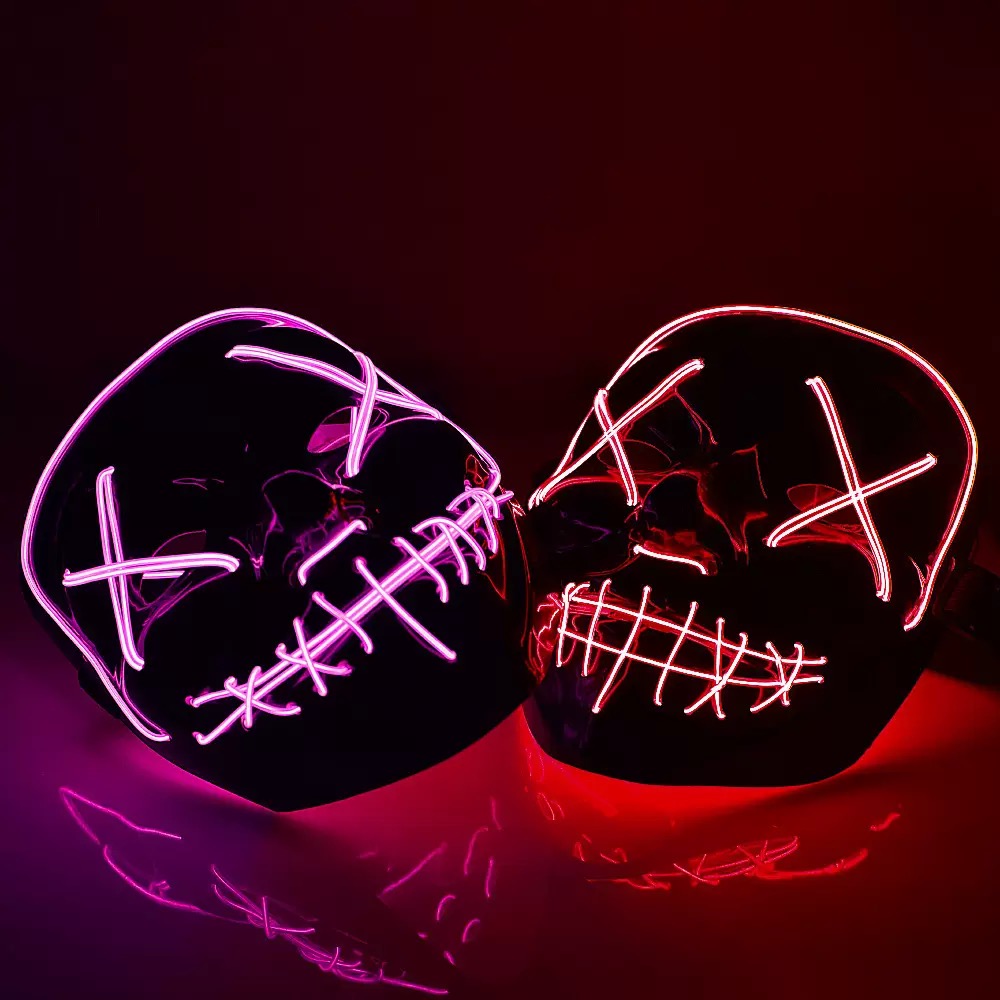 무선 발광 LED 퍼지 마스크, 할로윈 파티 마스크,  - Led Purge Mask Halloween 리뷰 및 가격