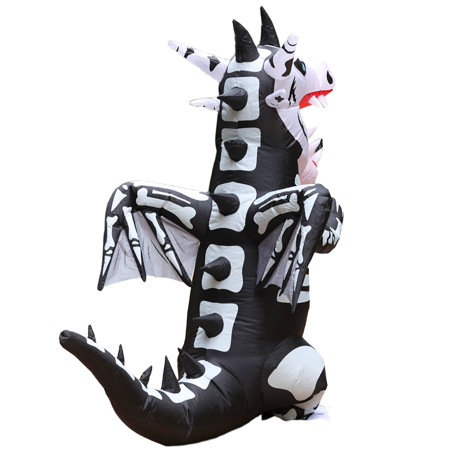 할로윈 공룡 풍선 의상 성인 코스프레 의상 유령 해골  - Inflatable Dinosaur Costume Adult 리뷰 및 가격