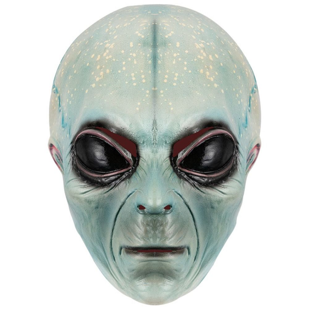 라텍스 소재 외계인 마스크 녹색 외계인 마스크 풀 헤드 - Latex Alien Mask Realistic 리뷰 및 가격